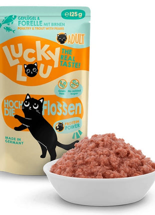 Lucky Lou Lifestage Adult Drób i pstrąg saszetka 125g
