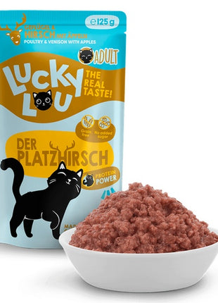 Lucky Lou Lifestage Adult Drób i jeleń saszetka 125g