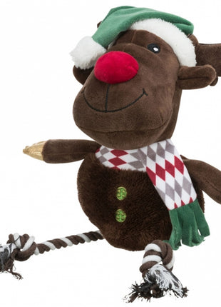 Trixie Xmas Spielzeug Rentier mit Stimme