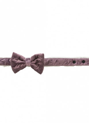 Trixie Halsband Estelle mit Schleife - flieder - S?M: 30?45 cm/40 mm