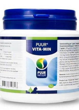Puur Natuur Vita-Min (Vitaminen En Mineralen) Hond En Kat