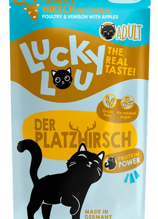 Lucky Lou Lifestage Adult Drób i jeleń saszetka 125g