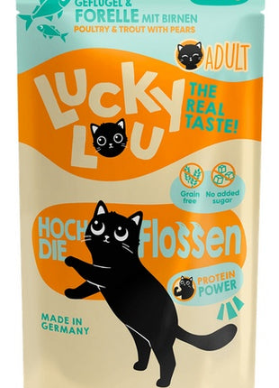Lucky Lou Lifestage Adult Drób i pstrąg saszetka 125g