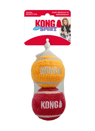 KONG Sport Softies Balls 2-pk Assorted - Feb