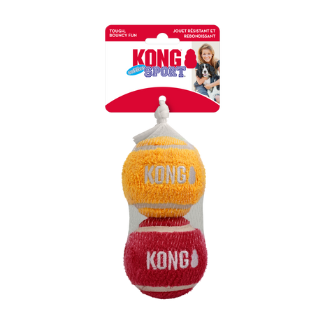 KONG Sport Softies Balls 2-pk Assorted - Feb