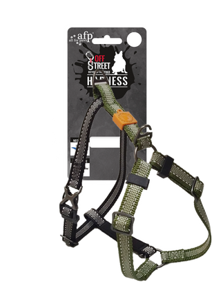AFP Off Street - Dog Non-Pull Harness Olijfgroen