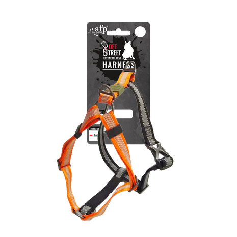 AFP Off Street - Dog Non-Pull Harness Mandarijn