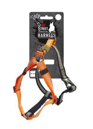 AFP Off Street - Dog Non-Pull Harness Mandarijn