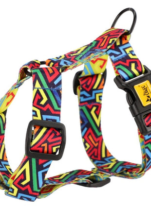 Dingo Szelki dwupaskowe Guard City - Graffiti rozmiar M