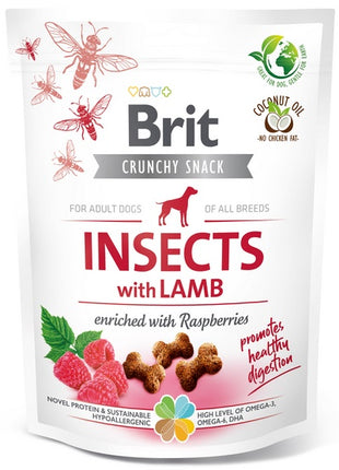Brit Care Dog Crunchy Cracker Insect & Lamb 200g