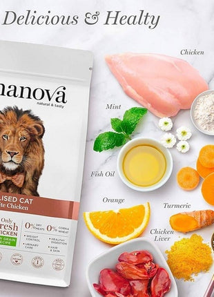 Amanova Cat Sterilised Exquisite Chicken - kurczak 6kg