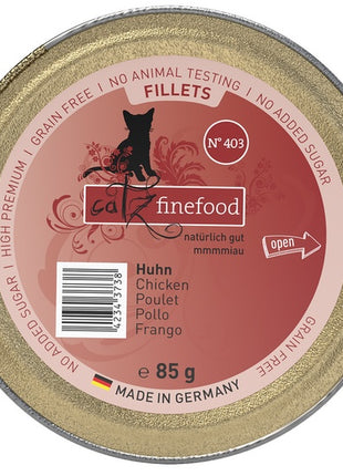 Catz Finefood Filety N.403 Kurczak tacka 85g