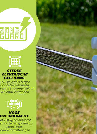 ZoneGuard Basic afrasteringslint 40 mm zwart 200 m