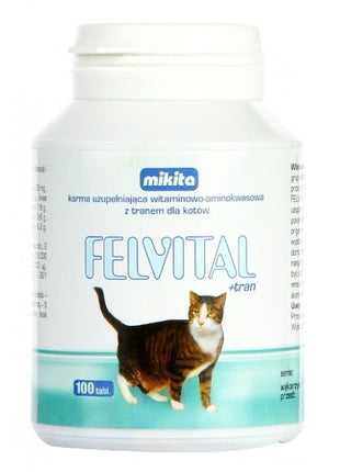 Mikita Felvital + Tran 100 tabletek