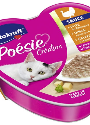 Vitakraft Poesie sos indyk z serem tacka 85g