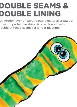 Outward Hound Invincibles Snake orange/green 12 piszczałek [32005]