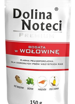 Dolina Noteci Premium Pies Wołowina saszetka 150g