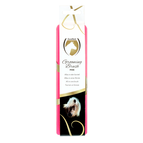 Excellent Horse Grooming Brush Roze