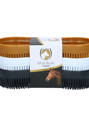 Excellent Horse Multi Brush 3-pack