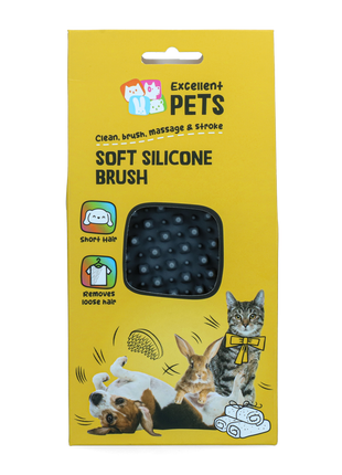 Excellent Pets Soft Silicone Brush Kort haar