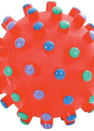 Zolux Zabawka winylowa piłka z wypustkami 7cm [480782]