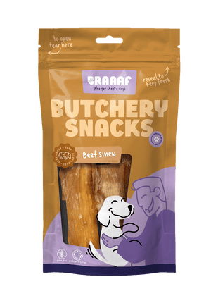Braaaf Butchery Snacks Runderpees 150 g