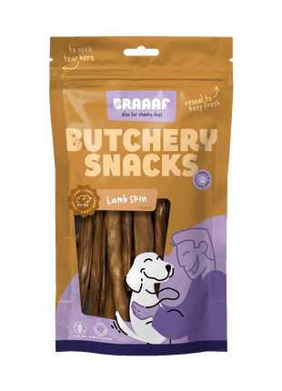 Braaaf Butchery Snacks Lamshuid 100 g