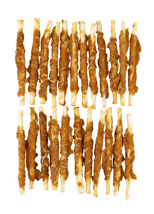 Braaaf Rawhide Roll Sticks Kip - 30 st.