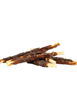 Braaaf Rawhide Roll Sticks Eend - 8 st.