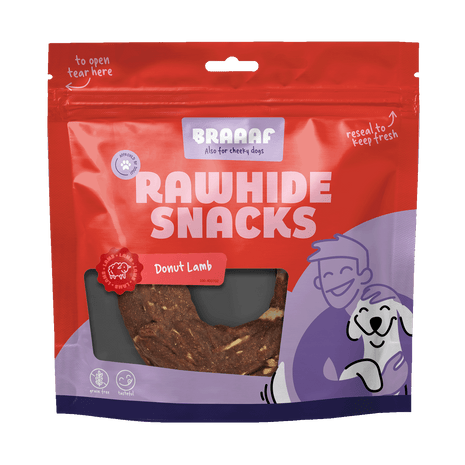 Braaaf Rawhide Donut Lam & Vis