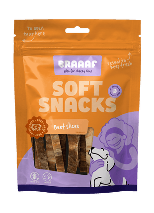 Braaaf Soft Snack Slices - Rund & Vis