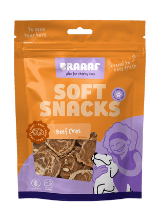 Braaaf Soft Snack Chips - Rund & Vis