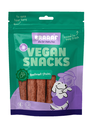 Braaaf Vegan Snack Rode Biet Stick