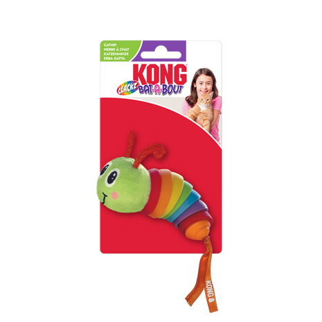 KONG Bat-A-Bout Clackz Caterpillar EU