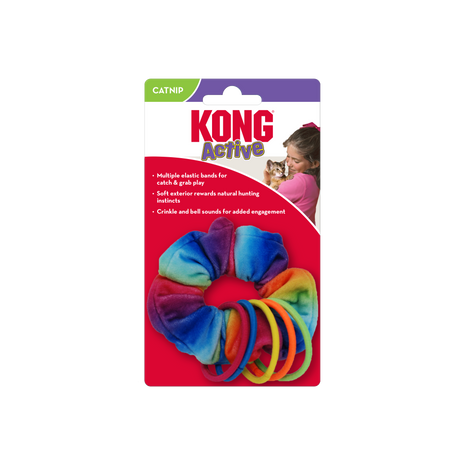 KONG Cat Active Scrunchie - Jan