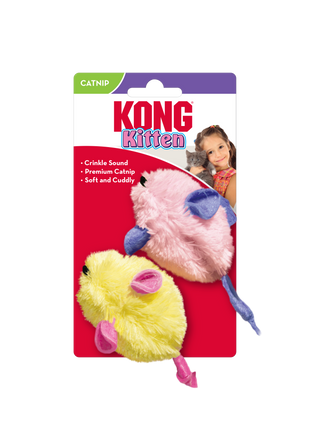 KONG Cat Kitten Mice 2pk