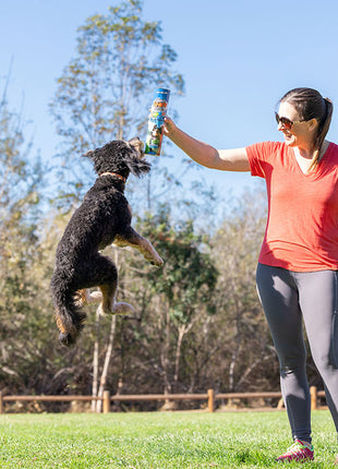 Chuckit! Sniff Fetch Ball Bacon & Peanut Butter M 4-pack