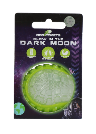 Dog Comets Glow In The Dark Moon Bal Groen