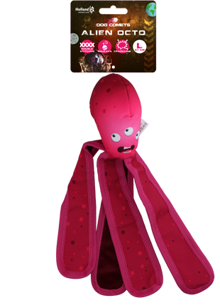 Dog Comets Alien Octo Roze