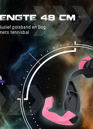 Dog Comets Launcher (Werpstok) Roze M