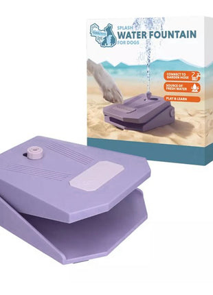 Coolpets Splash Water Fountain Lila