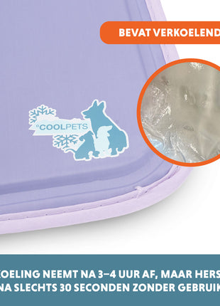 Coolpets Gel Cooling Mat Lila XL