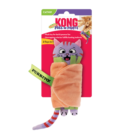KONG Pull-A-Partz Purrito Jul