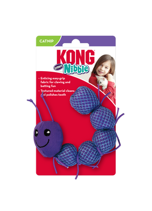 KONG Cat Nibble Critters Catnipillar