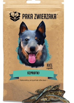 Paka Zwierzaka Szprotki 100% 60g