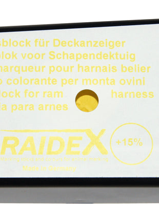 Raidex Dekblok Geel
