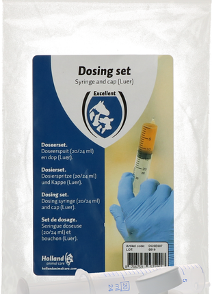 Doseerset (dop + spuit)