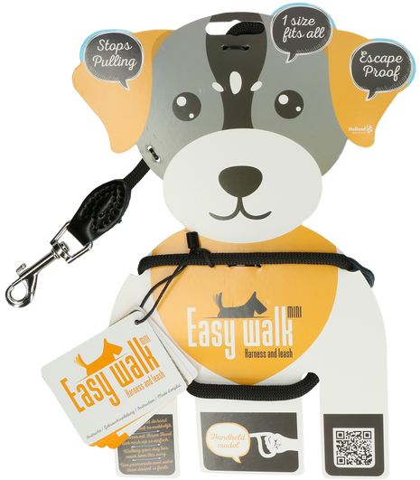 Easy Walk Schoudermodel Zwart - Mini