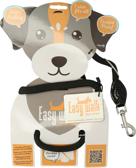 Easy Walk Schoudermodel Zwart - Regular