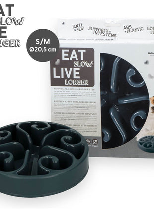 Eat Slow Live Longer Original Grijs